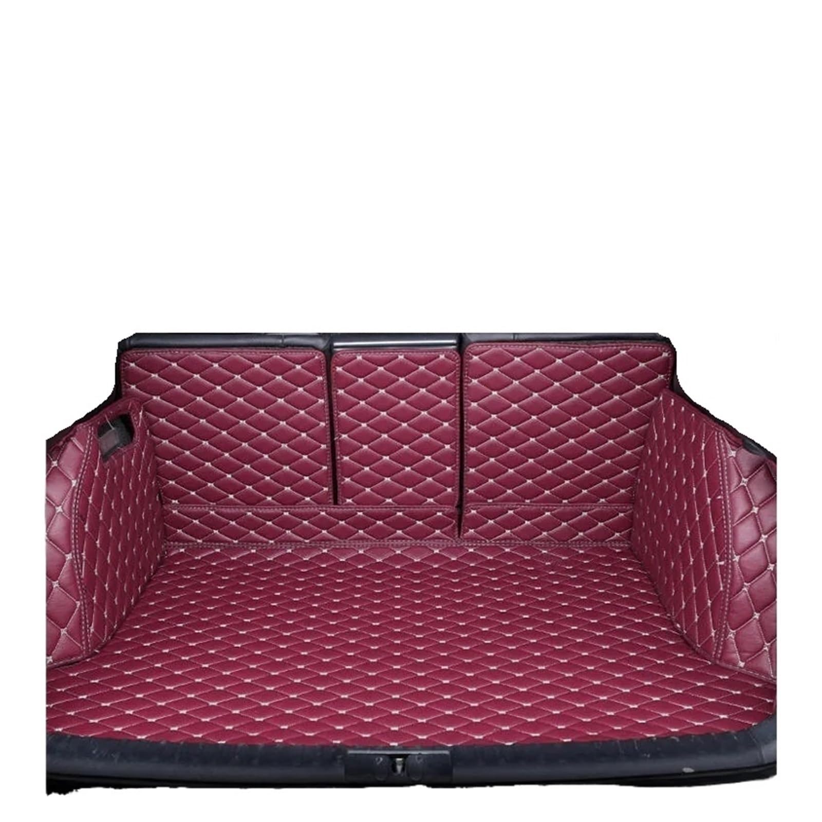 Car Trunk Liner Passend für Volvo XC60 2021 2020 2019 2018 Kofferraummatte Anti-Schmutz-langlebiges Leder-Teppich-Schutzpolster Kofferraumwanne(14) von XFYESL