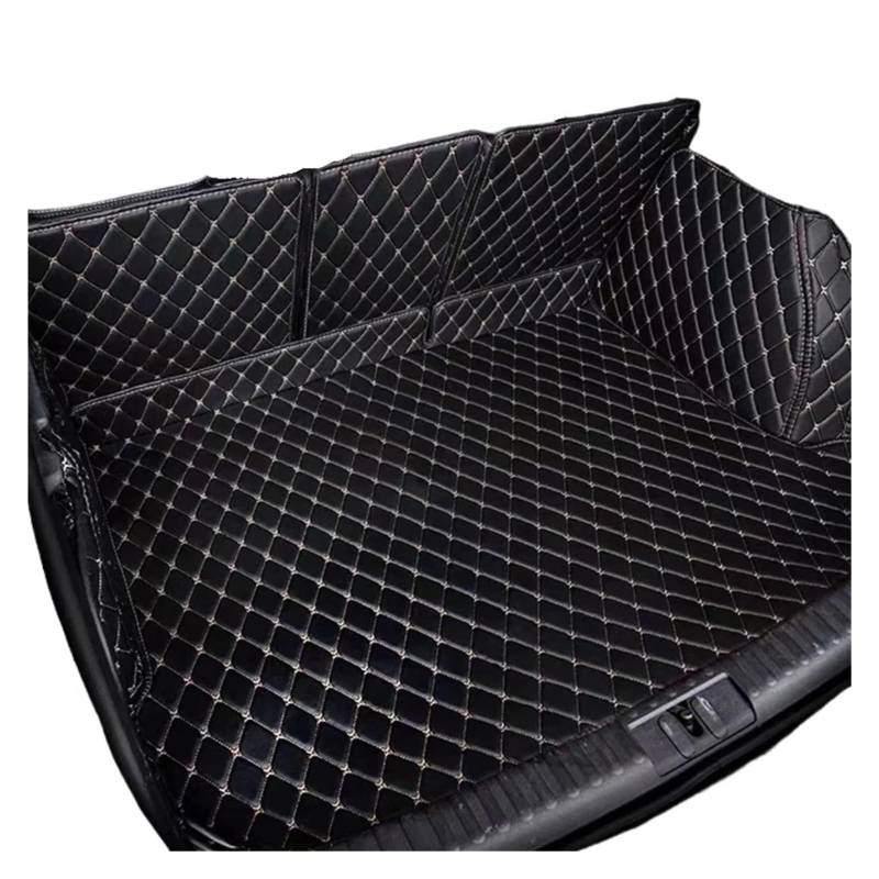 Car Trunk Liner Passend für Volvo XC60 2021 2020 2019 2018 Kofferraummatte Anti-Schmutz-langlebiges Leder-Teppich-Schutzpolster Kofferraumwanne(15) von XFYESL
