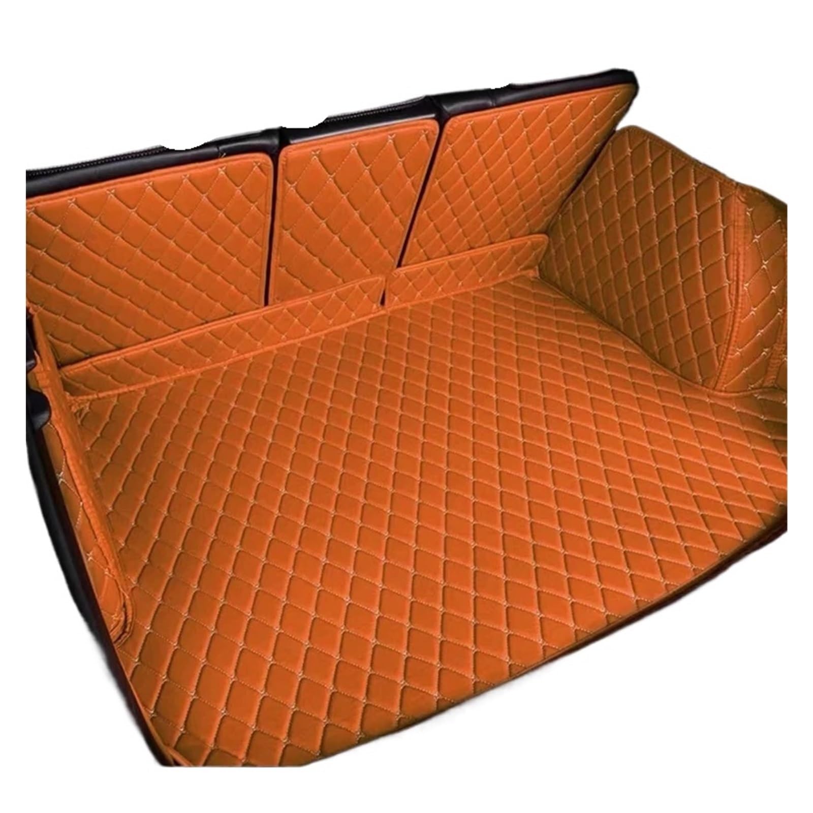 Car Trunk Liner Passend für Volvo XC60 2021 2020 2019 2018 Kofferraummatte Anti-Schmutz-langlebiges Leder-Teppich-Schutzpolster Kofferraumwanne(16) von XFYESL