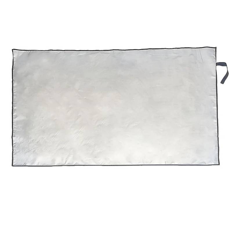 Car Trunk Liner Universelle wasserdichte, staubdichte Frachtmatte aus Polyesterfaser für den Kofferraumschutz, Fahrzeugzubehör Kofferraumwanne(Thickened All Black) von XFYESL