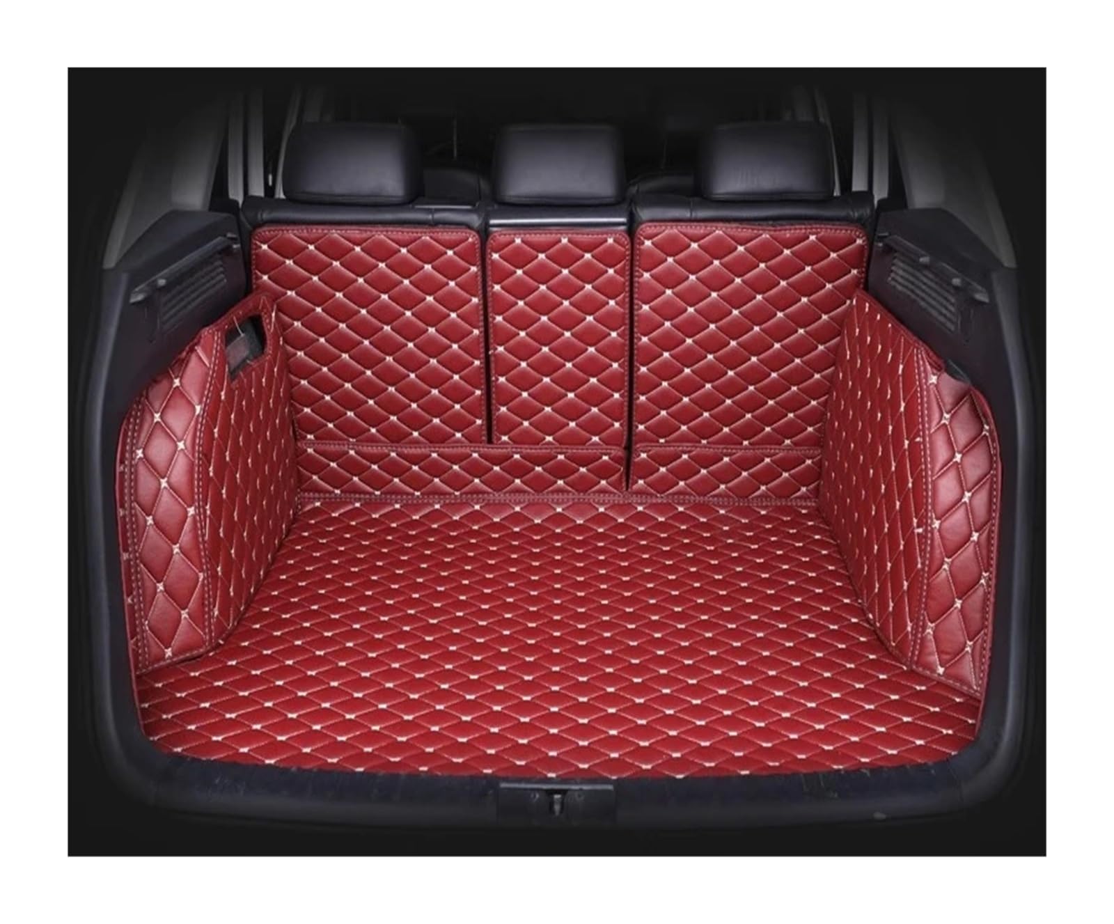 Car Trunk Liner Vollständige Abdeckung Kofferraummatten Fit Für Mercedes Benz GLE W166 W167 GLE Coupe C292 C167 Innen Kofferraumwanne(E,for GLE 7 Seat 2020-2022) von XFYESL