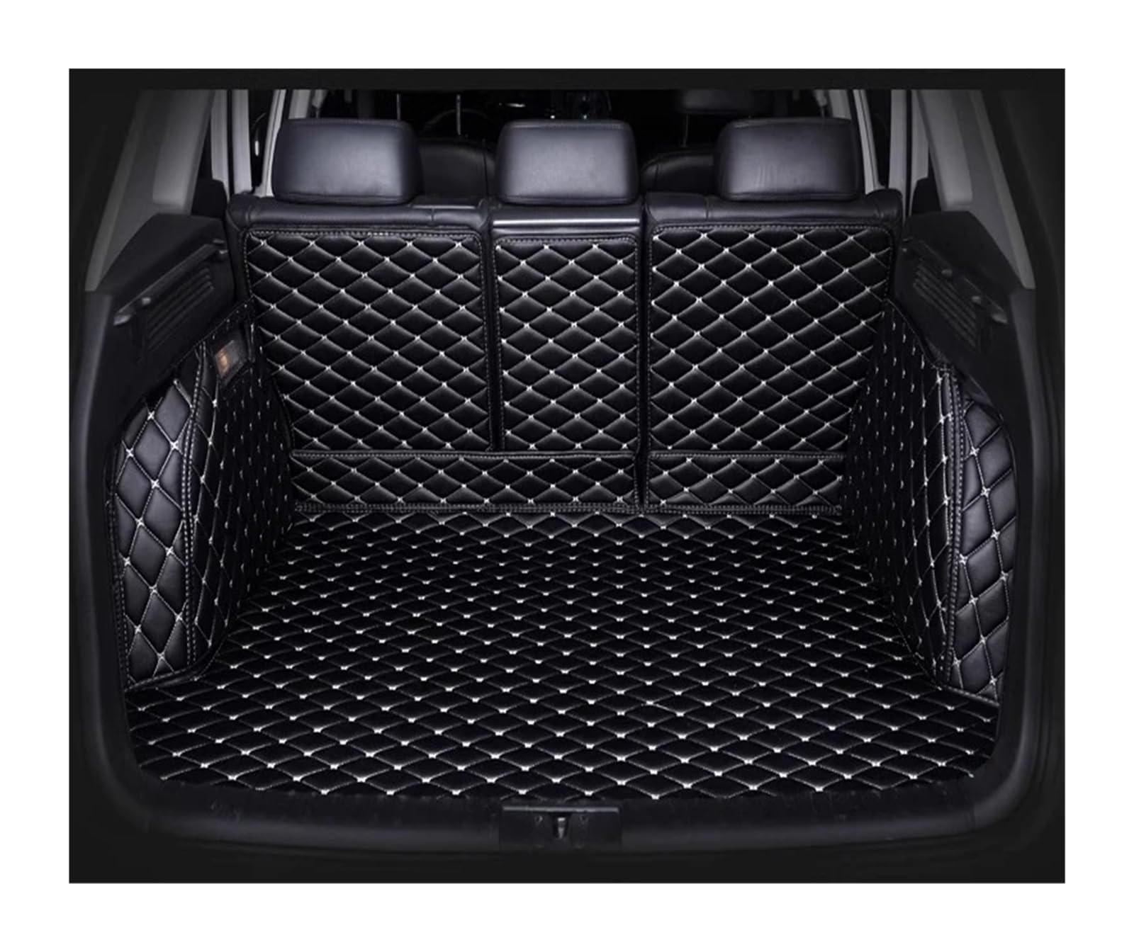 Car Trunk Liner Vollständige Abdeckung Kofferraummatten Fit Für Mercedes Benz GLE W166 W167 GLE Coupe C292 C167 Innen Kofferraumwanne(G,for GLE 7 Seat 2020-2022) von XFYESL