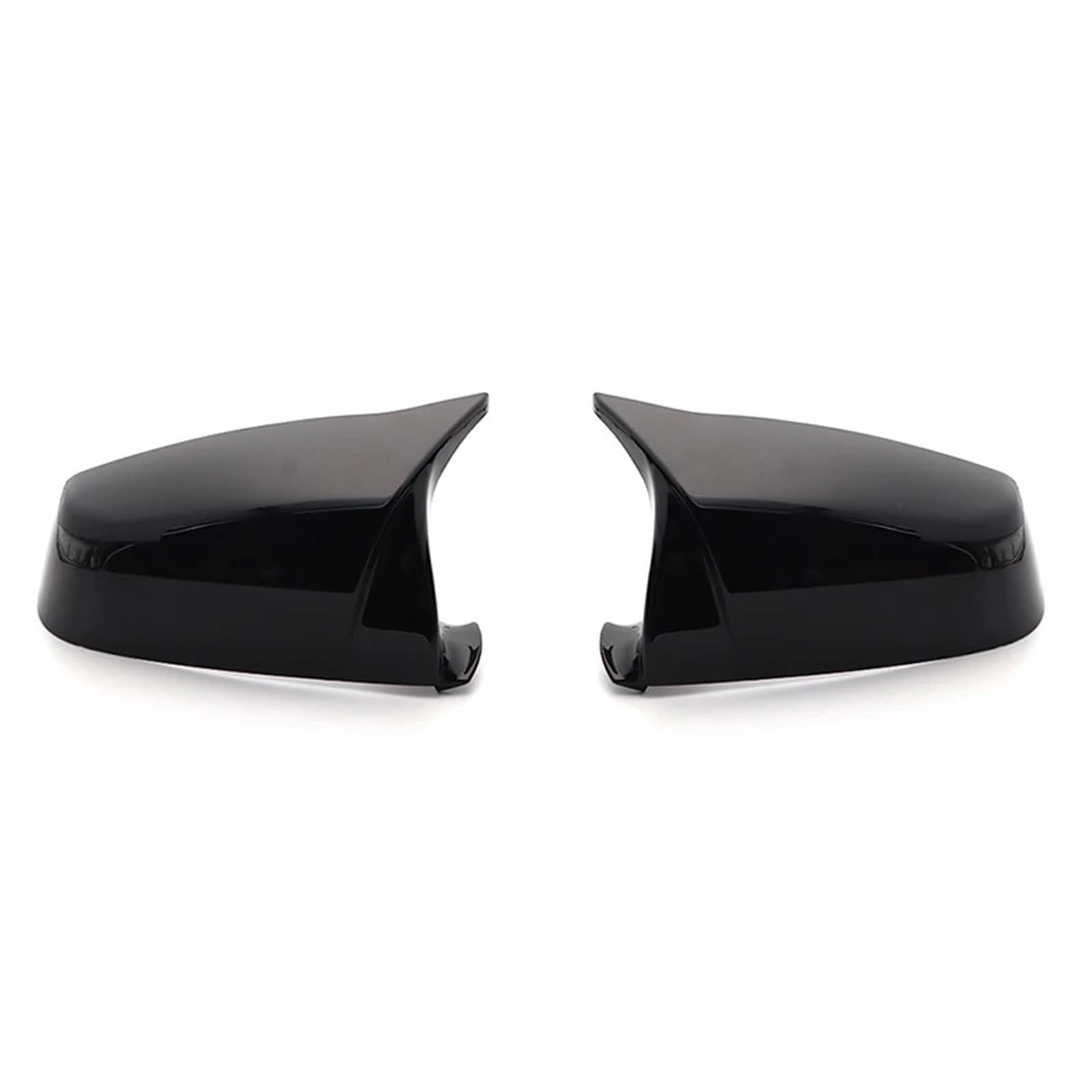 Passend für BMW 5er 6er 7er E60 E61 E63 E64 F06 F07 F10 F11 F13 F01-F04 Rückspiegel-Abdeckkappe.(Bright Black) von XFYESL