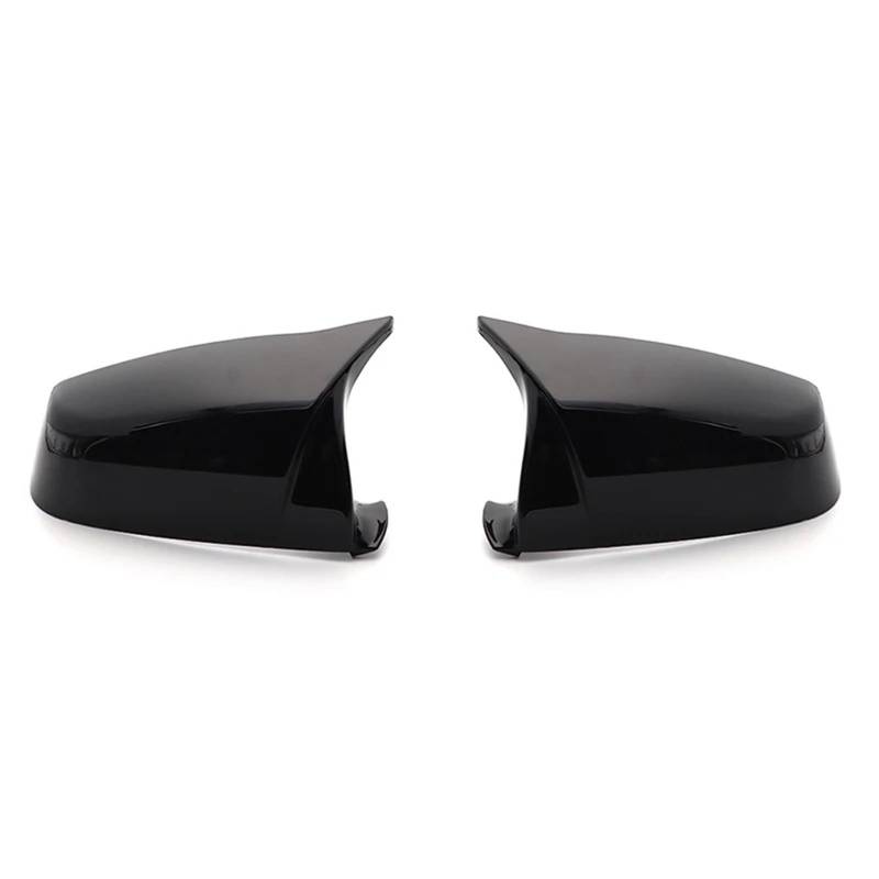 Passend für BMW 5er 6er 7er E60 E61 E63 E64 F06 F07 F10 F11 F13 F01-F04 Rückspiegel-Abdeckkappe.(Bright Black) von XFYESL
