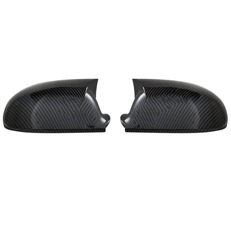 Rückspiegelkappenverkleidung passend für VW Golf 5 MK5 GTI R32 2003–2009.(Carbon fiber pattern) von XFYESL