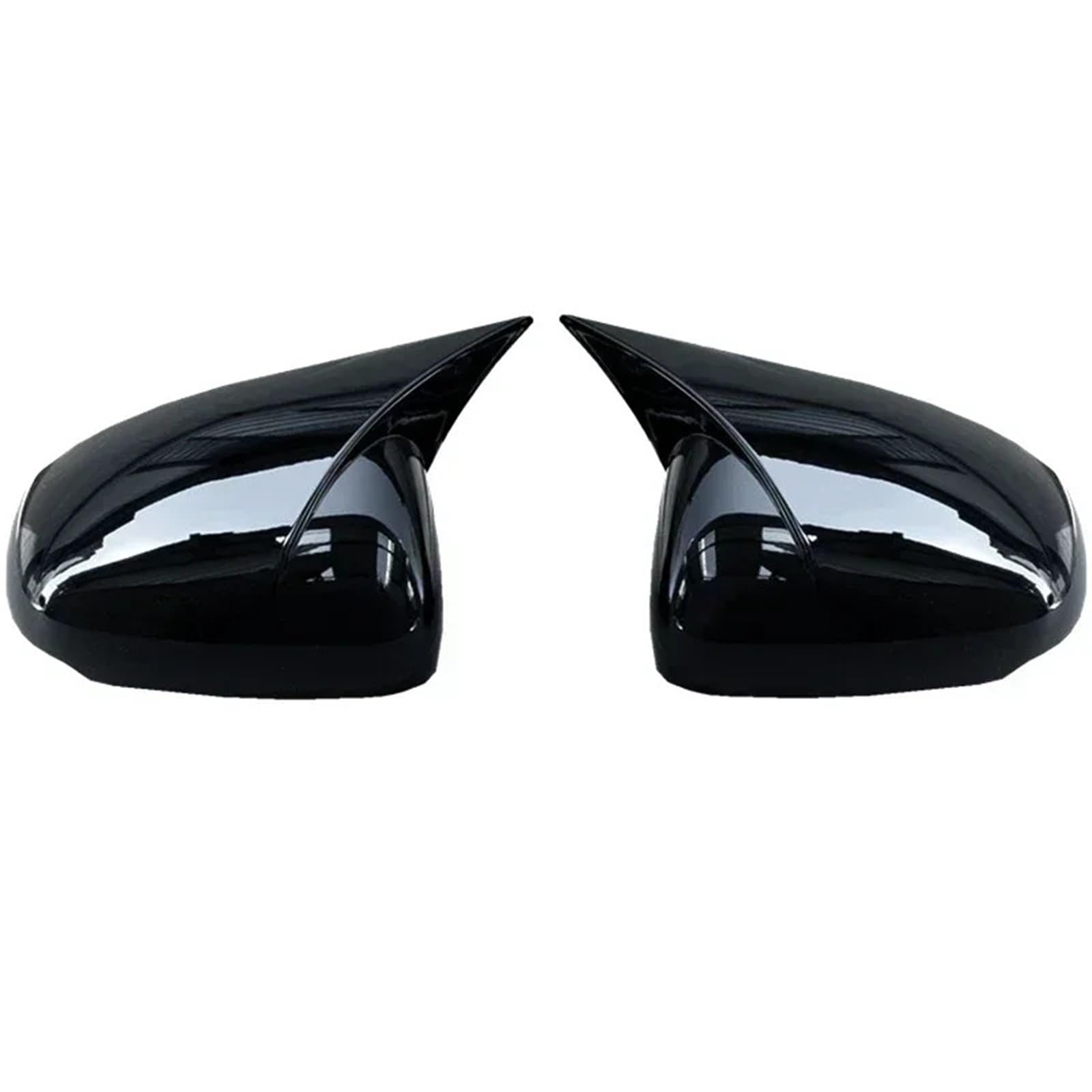 Seitenspiegel-Abdeckkappen passend für Mercedes Benz W177 A CLA-Klasse C118 V177 2019 2020 CLA200 CLA250 CLA35 CLA45S Limousine A180.(ABS Black) von XFYESL