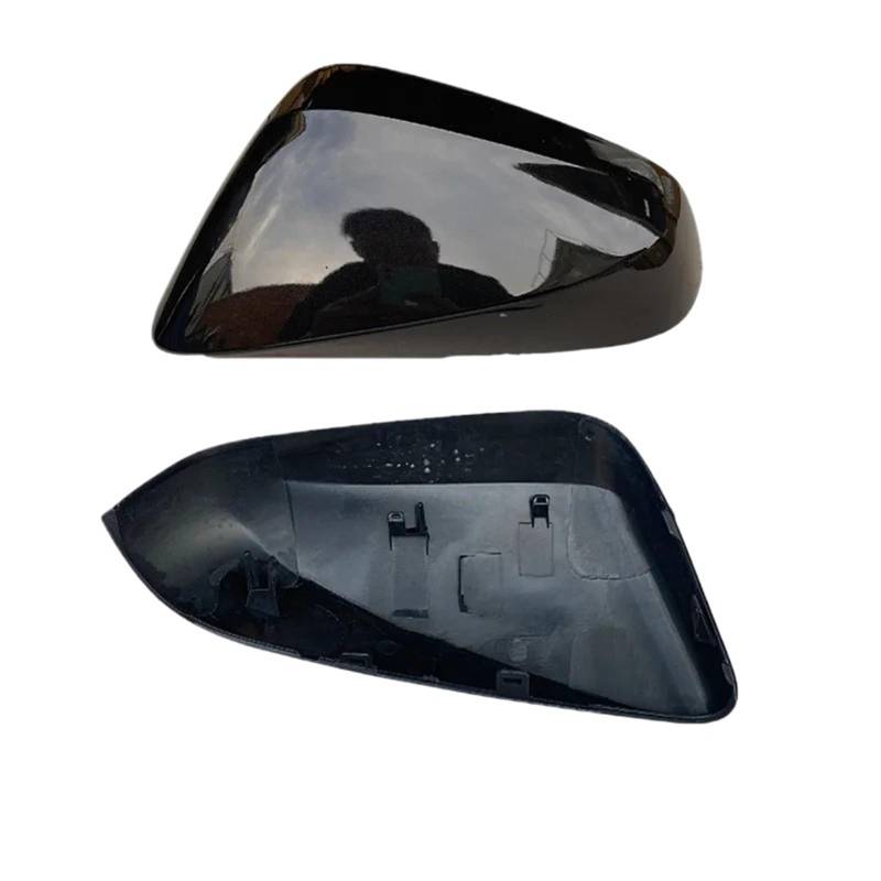 Seitenspiegelteile passend für Lexus RX 2016–2020 NX, Abdeckung, Lampenrahmen, untere Halterleuchten.(Black Cover Left) von XFYESL