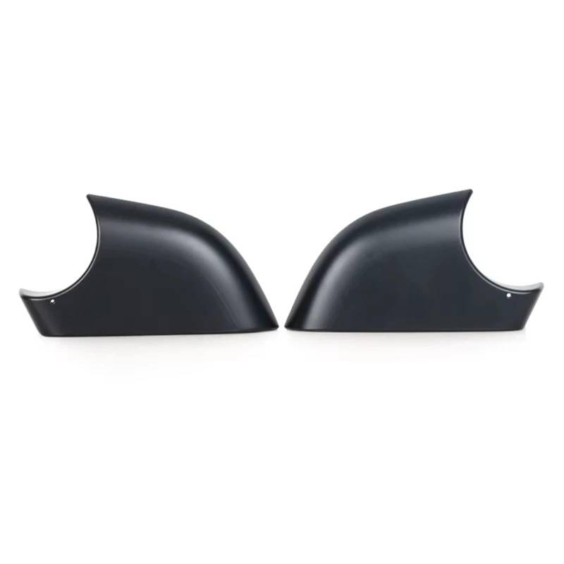 Untere Abdeckung des Außenspiegels der Außentür des Autos, passend für Tesla Model 3 2017–2021.(M3 black one pair) von XFYESL