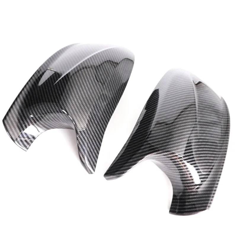 X3 F25 Pre-LCI M Style Rückspiegelabdeckung, Seitenflügel-Rückspiegelgehäuseabdeckung, passend für BMW X1 E84 2010 2011–2013.(Carbon pattern) von XFYESL