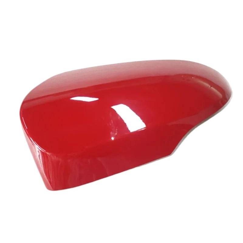 Zubehör passend für Auto Toyota Vitz 2012-2019 Rückspiegelabdeckung Gehäusedeckel Fall.(L red) von XFYESL