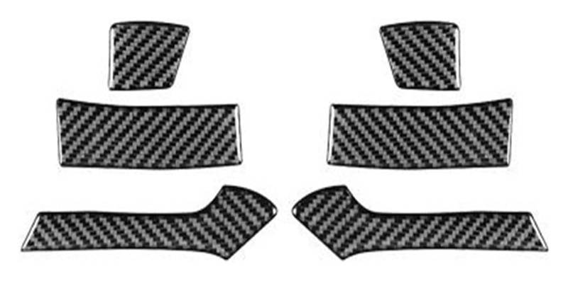 Für B&ENZ S-Klasse W222 2013-2020 Dekorationsverkleidung Kohlefaser Frontschlitz Armaturenbrett Seitenwand Abdeckung Auto Innenaufkleber Autoverkleidung von XGHGZPLPYG