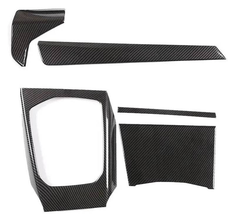 Für B&MW 3 4 Serie G20 G21 G22 2020 2021 2022 ABS Carbon Fiber Auto Getriebe Panel Abdeckung Innen Kit Trim Aufkleber Dekoration Autoverkleidung von XGHGZPLPYG