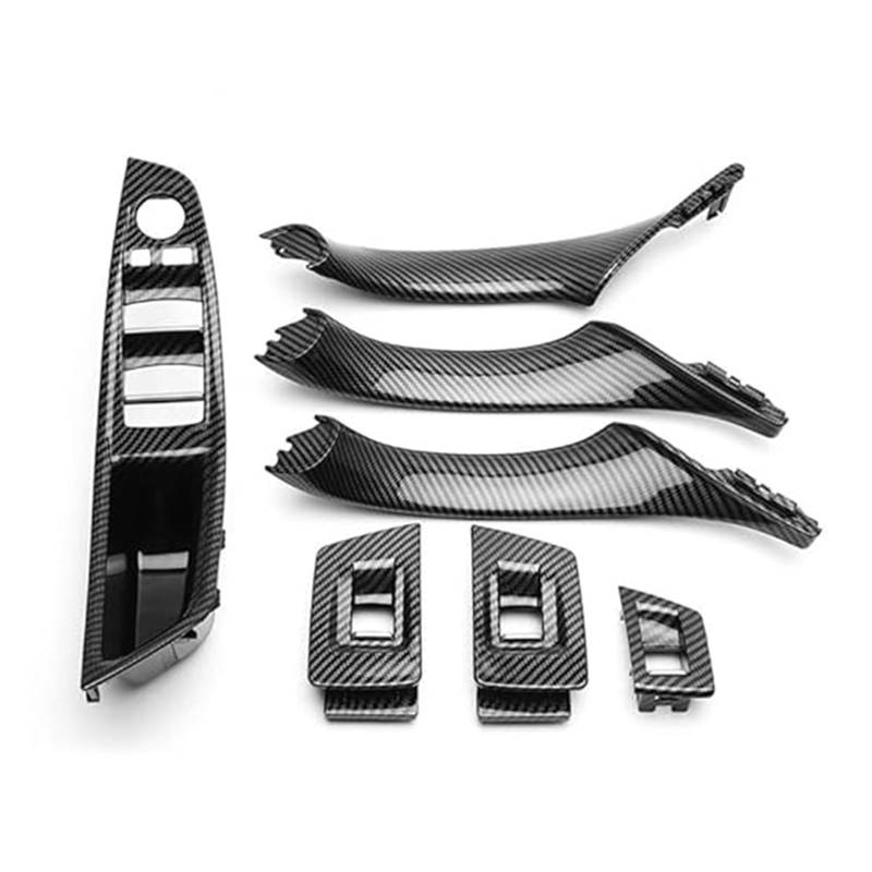 Für BM&W Für F10 F11 Lifter Button Autofenster 7 Teilig Schalter Türgriff Innere Armlehne Panel Trim Cover Autoverkleidung(Ordinary) von XGHGZPLPYG
