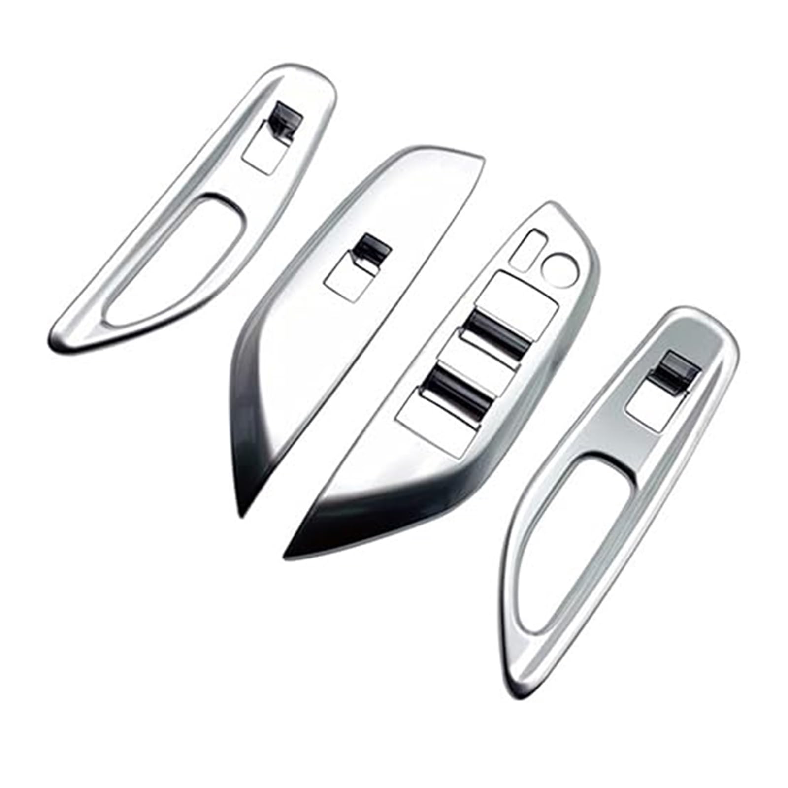Für Mazda 2 2022 2023 Heber Taste Auto Fenster Matt Silber Glas Schalter Abdeckung Trim Tür Armlehne Panel Autoverkleidung Für Mazda 2 2022 2023 Heber Taste Auto Fenster Matt Silber Glas Schalter Abdeckung Trim Tür Armlehne Panel Autoverkleidung von XGHGZPLPYG