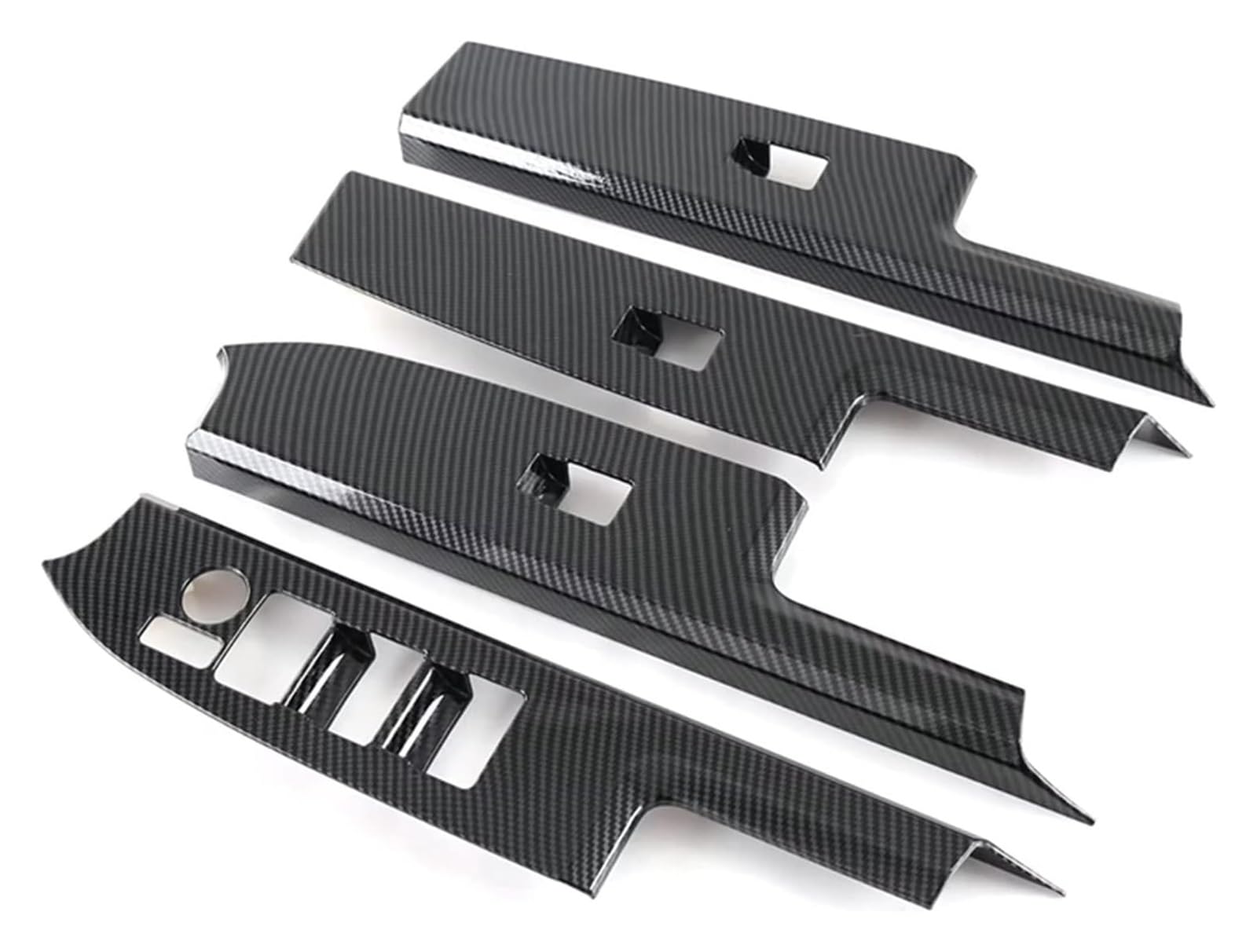 Für T&oyota BZ4X Pro 2022 Lifter Button Autofenster Kohlefaser ABS Glasschalter Aufkleber Abdeckung Trim Styling Autoverkleidung Für T&oyota BZ4X Pro 2022 Lifter Button Autofenster Kohlefaser ABS Glasschalter Aufkleber Abdeckung Trim Styling Autoverkleidung von XGHGZPLPYG