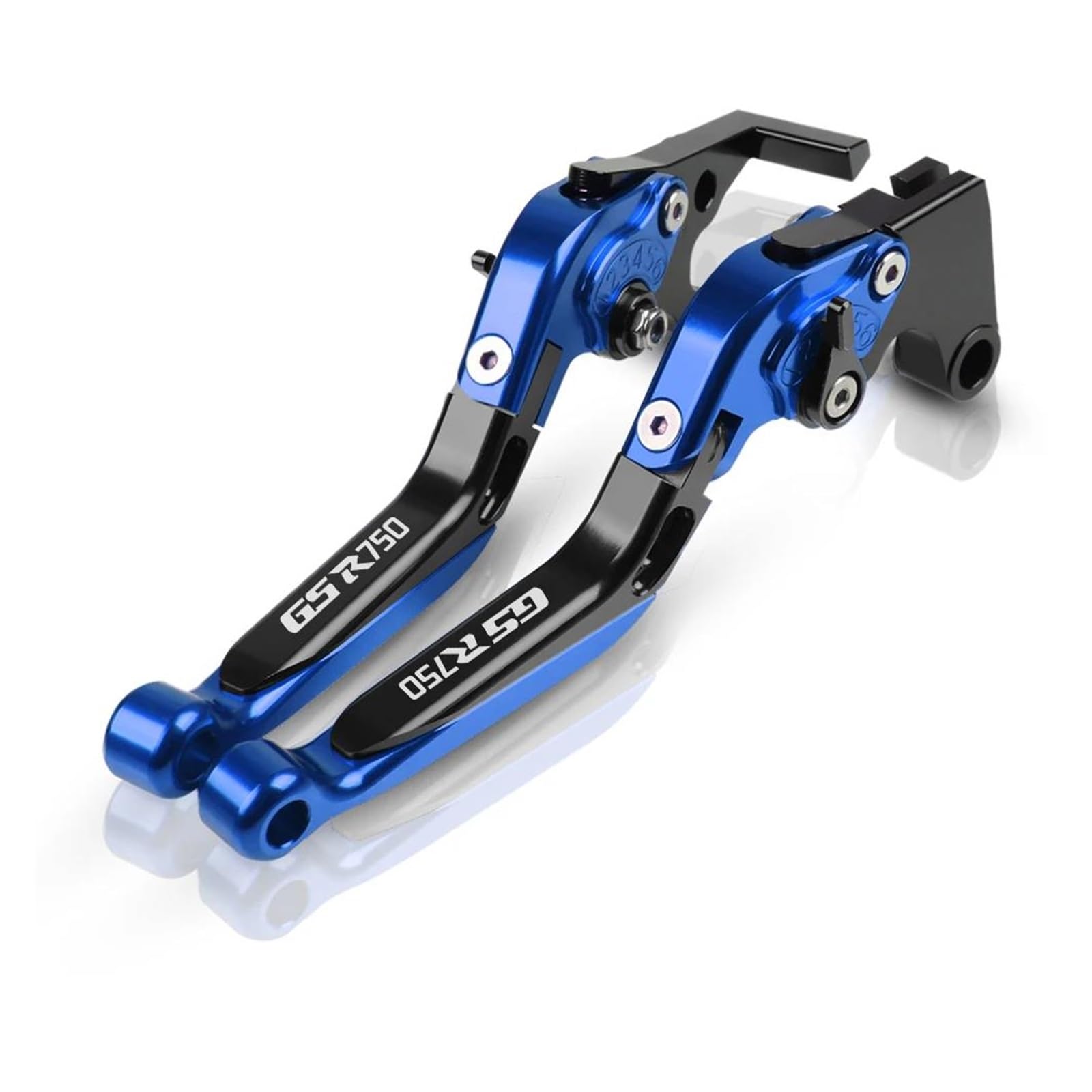 Motorrad Bremse Kupplungshebel Für Suzuki GSR 750 2011 2012 2013 2014 2015 2016 2017 2018 2019 2020 Motorrad Hebel Einstellbare Bremse Kupplung Hebel Griff(1) von XGHGZPLPYG