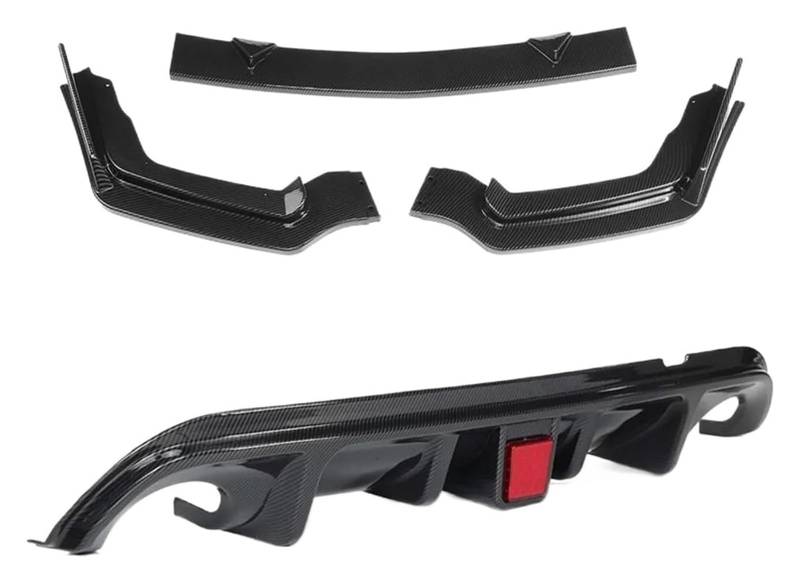 Vorderer Stoßfängerspoiler Für Infiniti Q50 Für Standard Für Sport Für Version 2014-2017 Auto Heckdiffusor Spoilerschutzschürze W Bremslicht Frontstoßstange von XGHGZPLPYG