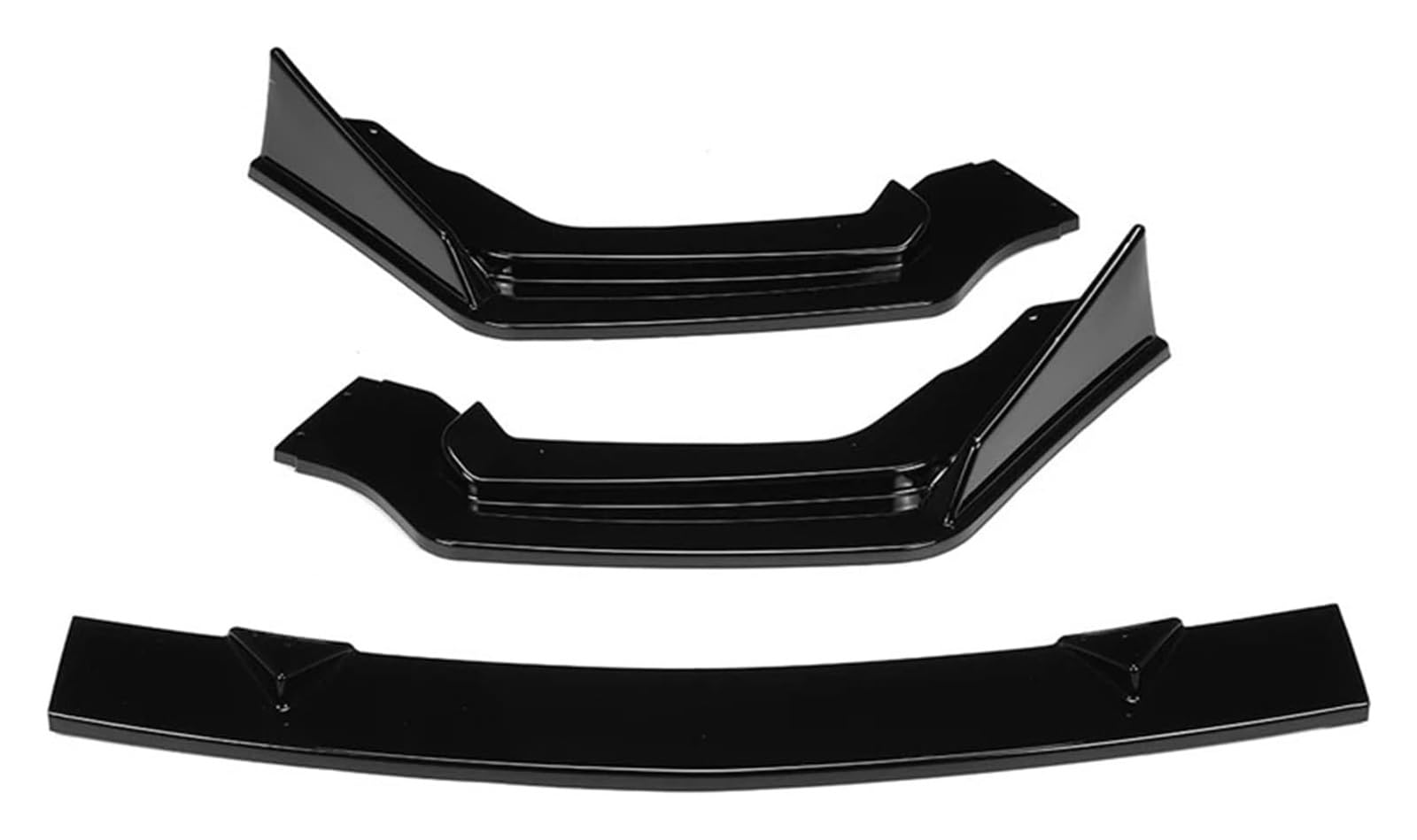 Vorderer Stoßfängerspoiler Für Infiniti Q50 Für Standard Für Sport Für Version 2014-2017 Spoiler Splitter Lip Diffusor Schutz Schürze Body Kit Auto Frontstoßstange(Glossy Black) von XGHGZPLPYG