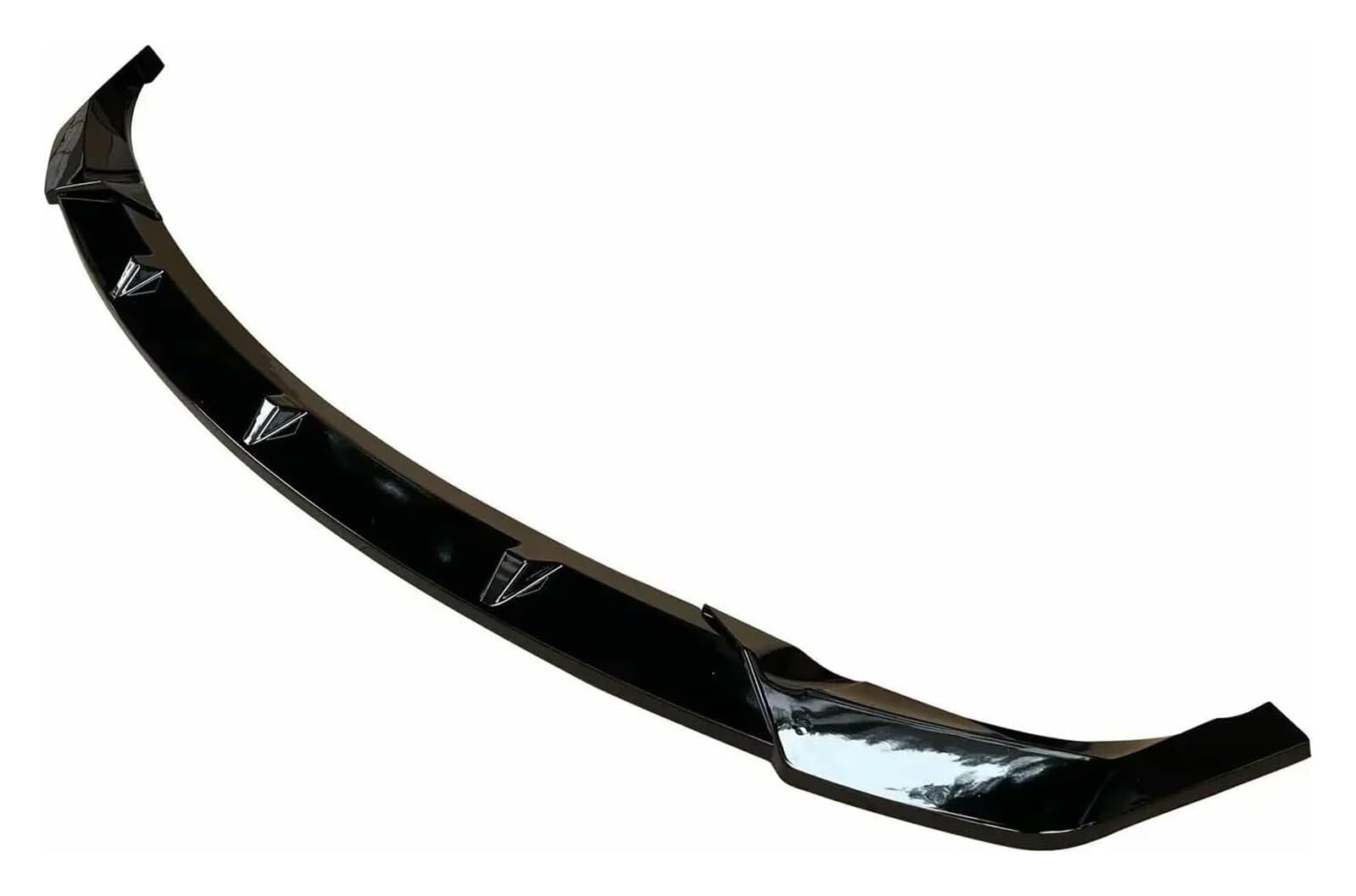 Vorderer Stoßfängerspoiler Für Je&ep Für Grand Für Cherokee Für Basismodell 2014-2021 Spoiler Diffusor Carbonfaser Look Glänzend Schwarz Auto Frontstoßstange(Glossy Black) von XGHGZPLPYG