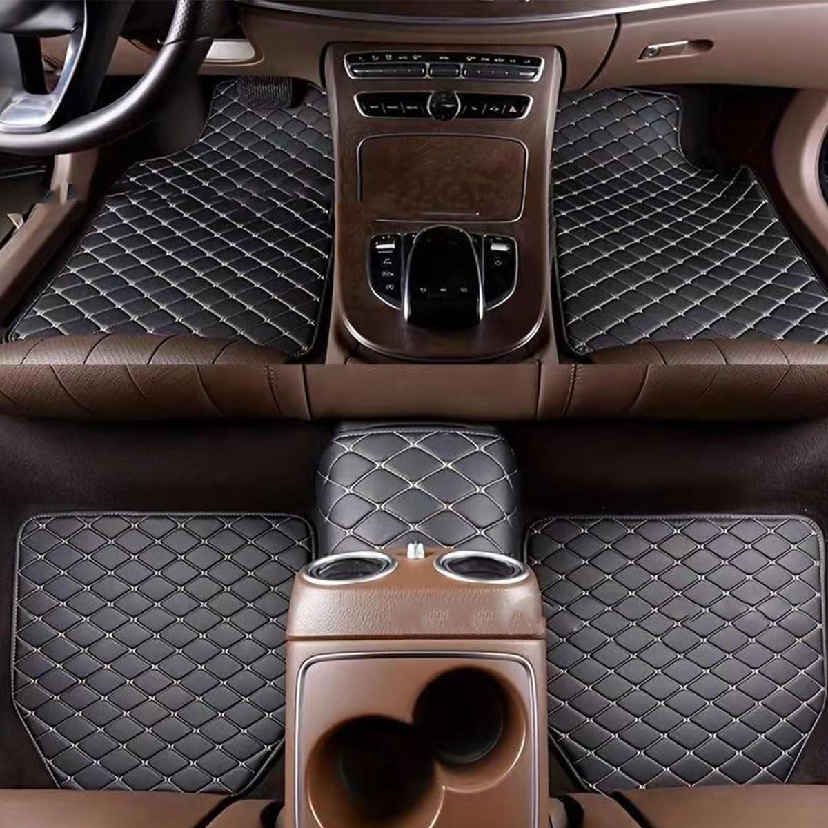 Nach Maß Auto Fußmatten für Jaguar XF 2021 2022 2023 2024 2025, Auto Matte Anpassbare, Auto Modell PU Leder voller bedeckter Schutz Advanced Performance Liners Nach Maß Auto Fußmatten für Jaguar XF 2021 2022 2023 2024 2025, Auto Matte Anpassbare, Auto Modell PU Leder voller bedeckter Schutz Advanced Performance Liners von XIAOLINGBAIHUO