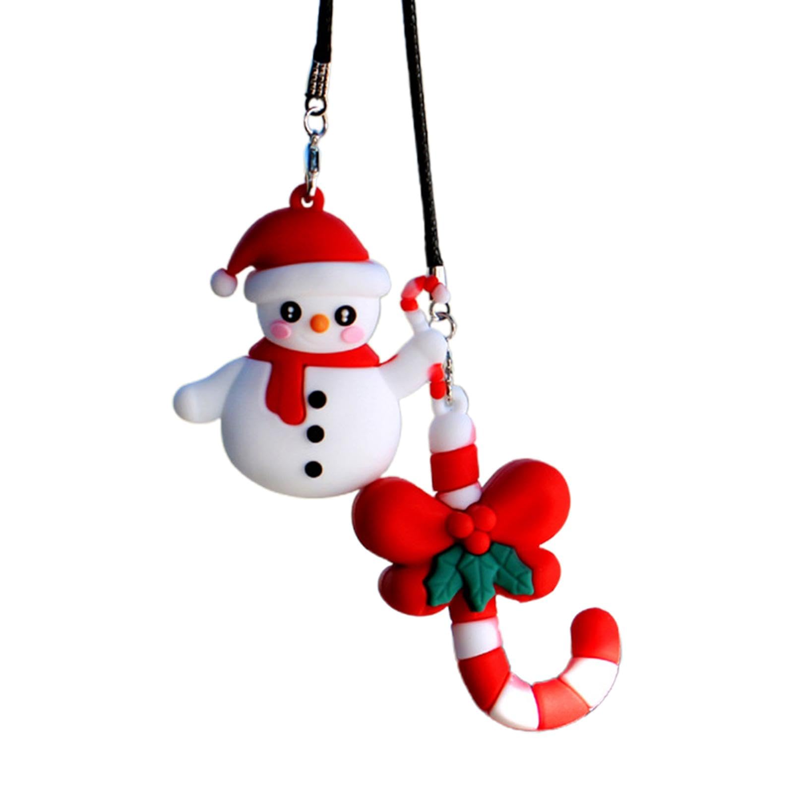 XIAOXIAOYU Süßer Autoanhänger,Autoanhänger Niedlich, Weihnachtssocken Auto Charm | -Weihnachtsstock-Anhänger, Weihnachtsmann-Weihnachtsbaum-Autoanhänger, hängende XIAOXIAOYU Süßer Autoanhänger,Autoanhänger Niedlich, Weihnachtssocken Auto Charm | -Weihnachtsstock-Anhänger, Weihnachtsmann-Weihnachtsbaum-Autoanhänger, hängende von XIAOXIAOYU
