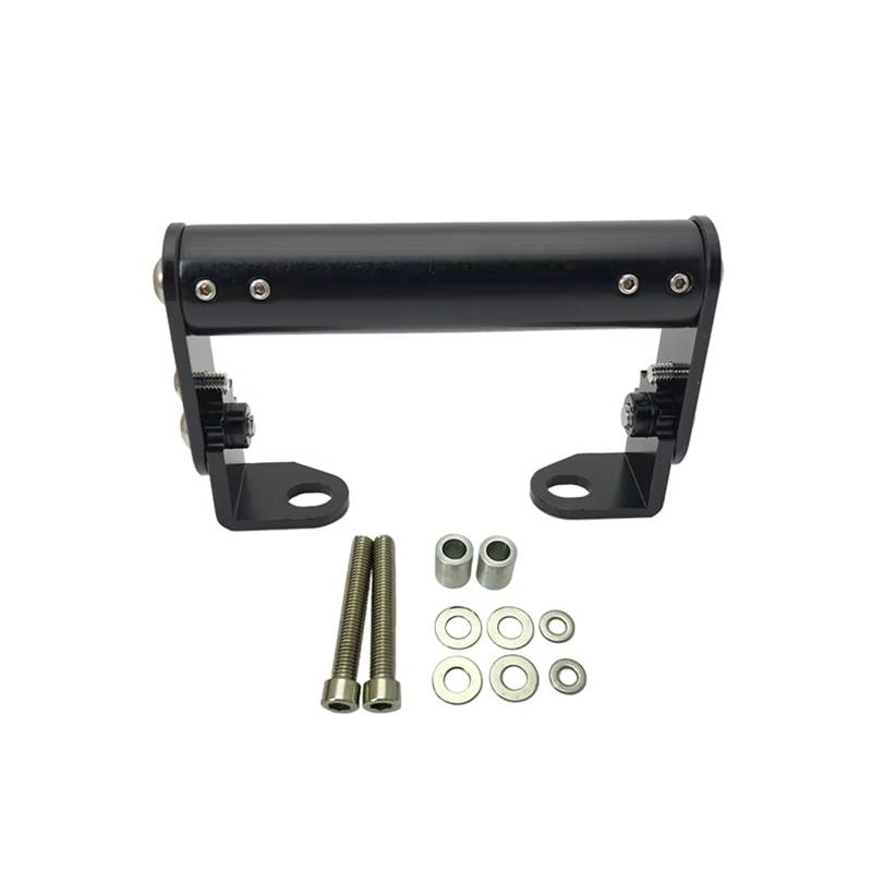 XIAOYANS Motorrad Handy halterungen Für NC750X Universal Motorrad Telefon Halter Stehen GPS Navigation Platte Halterung Handyhalter Motorrad(Schwarz) von XIAOYANS