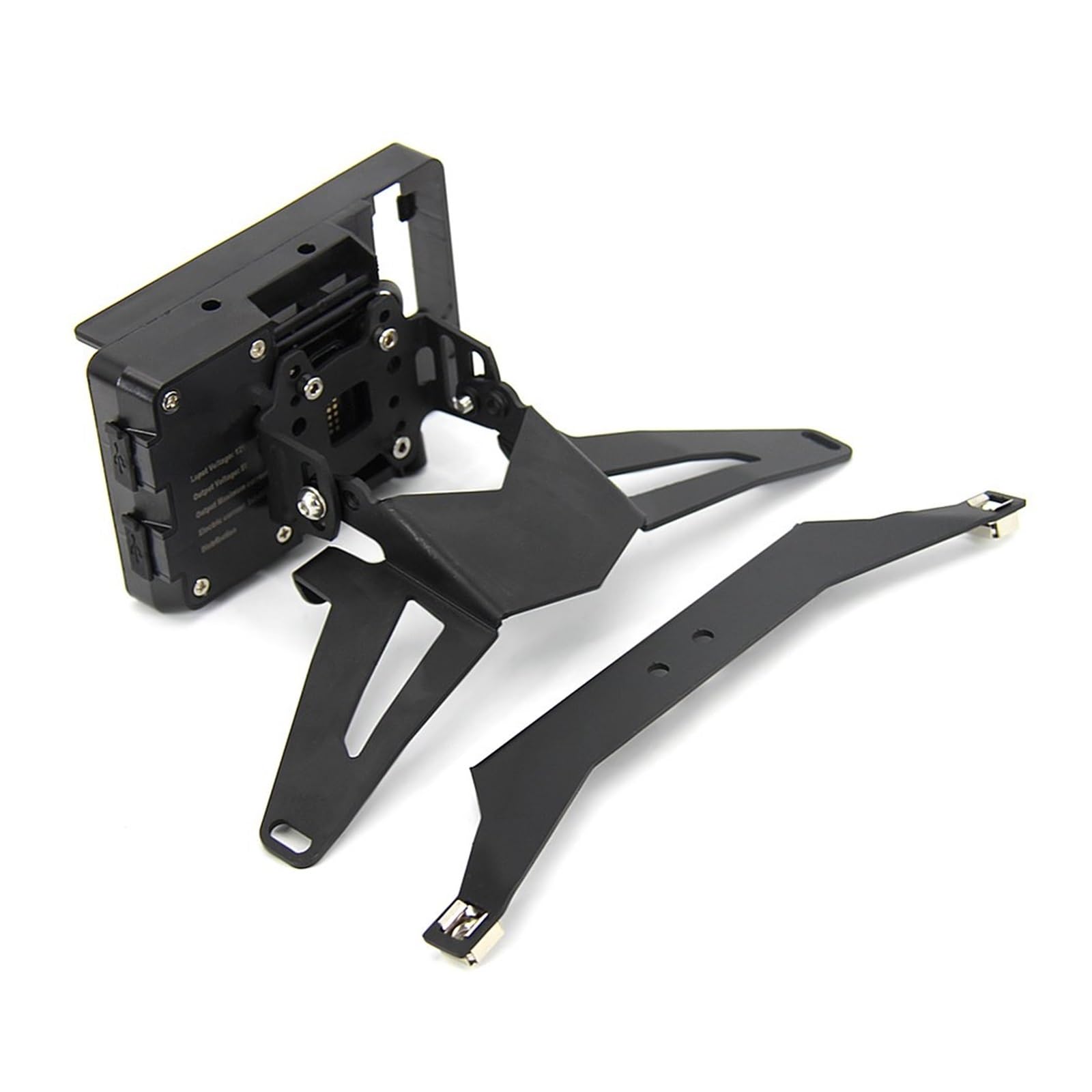 XIAOYANS Motorrad Handy halterungen Für R1200RT 2009 2008 2007 2006 Navigation Halterung Motorrad GPS Navigator USB Lade Telefon Halter Handyhalter Motorrad(Set) von XIAOYANS