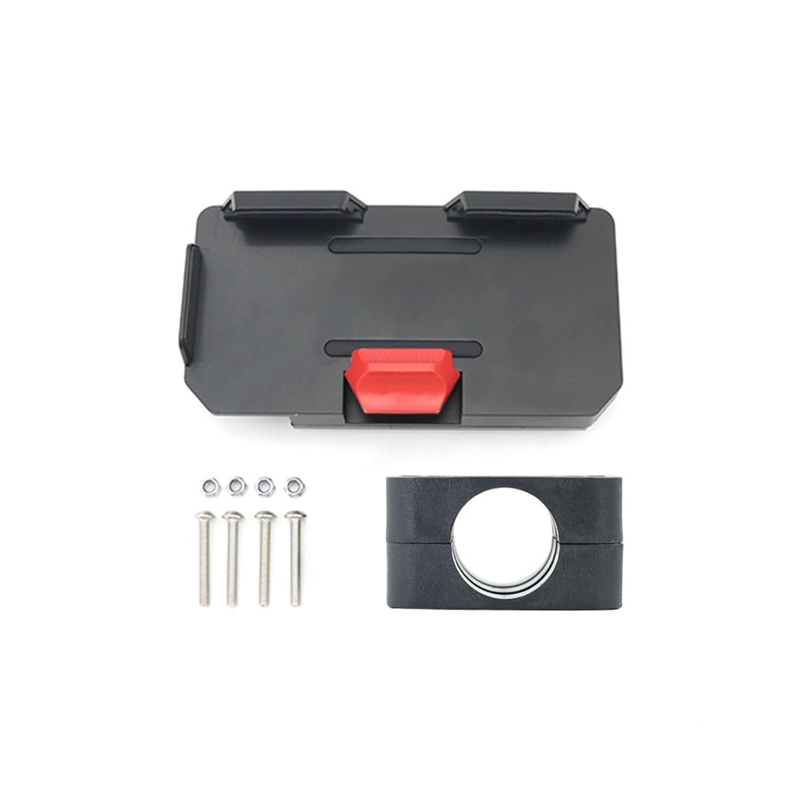 XIAOYANS Motorrad Handy halterungen Für Tiger 1200 GT Pro 2023-12MM 22MM Motorrad GPS Telefon Halter USB Drahtlose Ladegerät Navigation Halterung Montieren Handyhalter Motorrad(22mm-Holder) von XIAOYANS