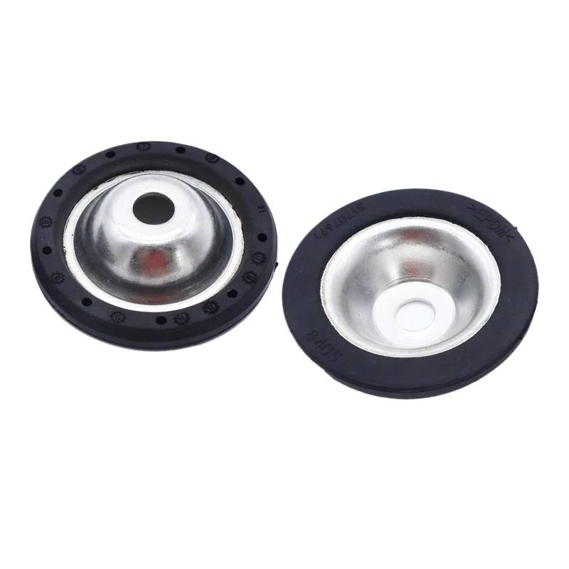 XIAOYANS Stoßdämpfer Für FIAT 500 2-teiliges oberes Stoßdämpfer-Montageplatten-Federplatten-Set Auto-Stoßdämpfer von XIAOYANS