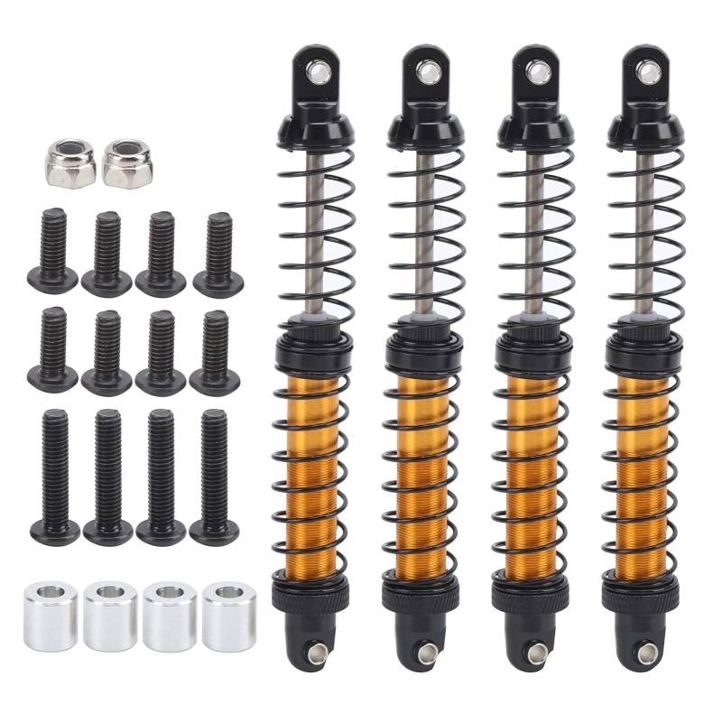 XIASABA 1/10 RC Auto Modell Stoßdämpfer Dämpfer Dämpfer Dämpfer für TRX4 D90 D110 SCX10 90046 12,2mm (122mm) von XIASABA