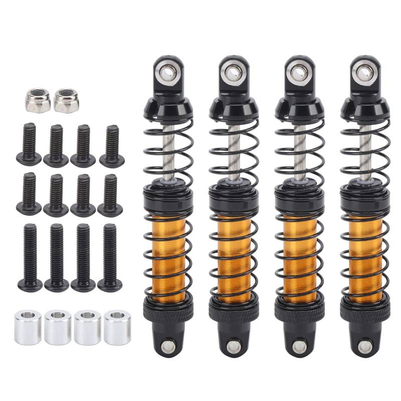 XIASABA 1/10 RC Auto Modell Stoßdämpfer Dämpfer Dämpfer Dämpfer für TRX4 D90 D110 SCX10 90046 12,2mm (92mm) von XIASABA