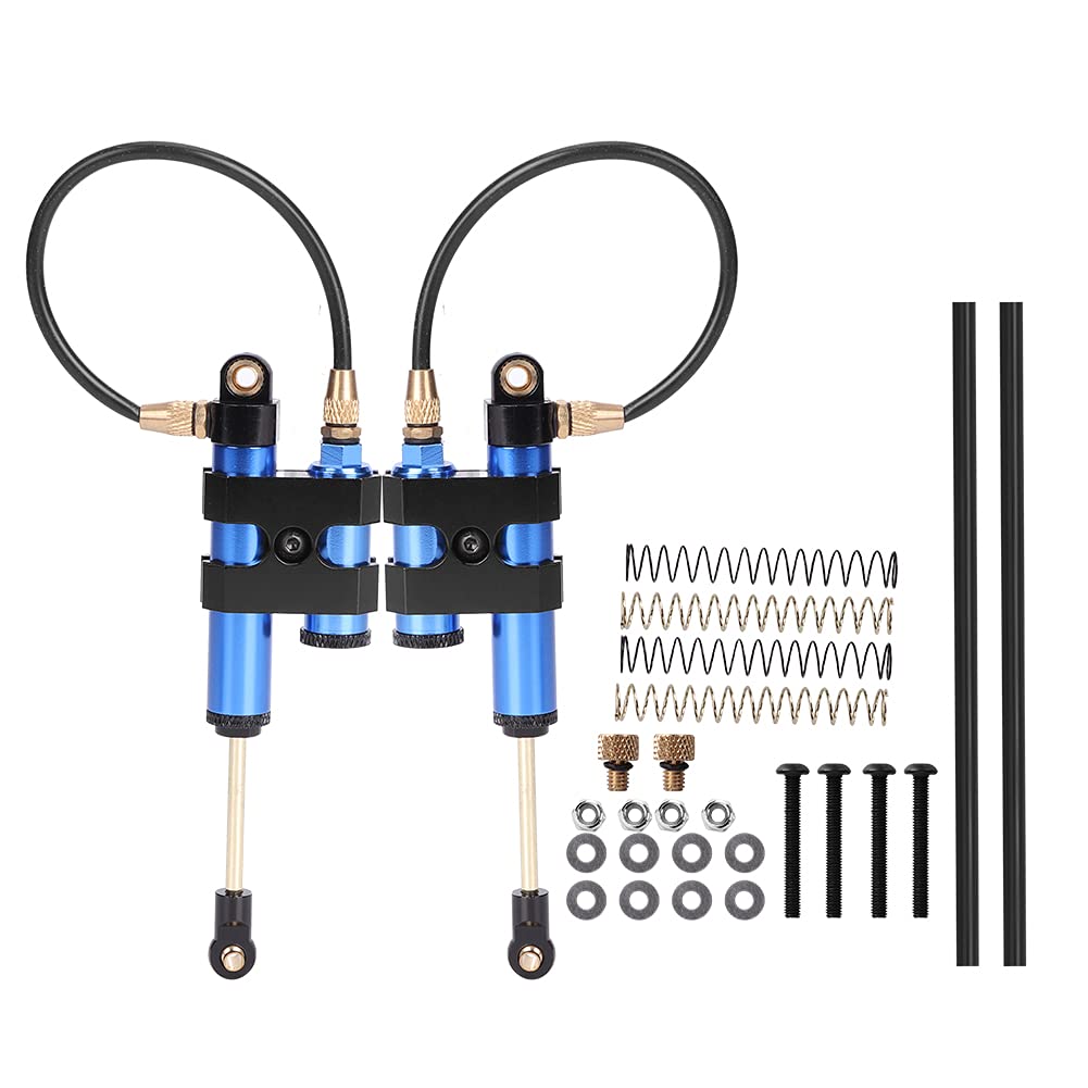 XIASABA 100 -mm -Unterdruckstrümpfe Dämpfer für SCX10 TRX4 1/10 RC -Automodell rot (Blau) von XIASABA