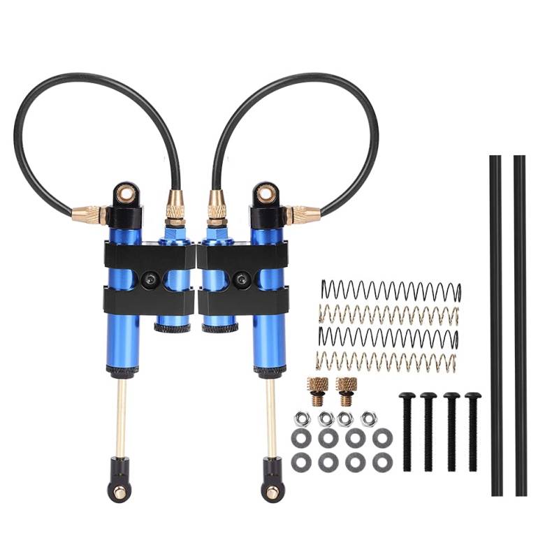 XIASABA 100 -mm -Unterdruckstrümpfe Dämpfer für SCX10 TRX4 1/10 RC -Automodell rot (Blau) von XIASABA