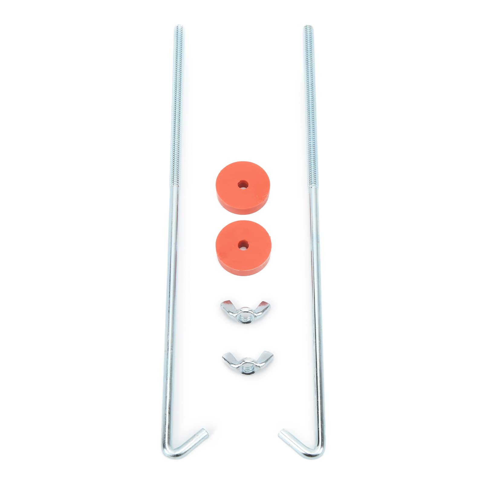 XIASABA 10in Chrom Batterie Hold Down Kit mit J Hook Bolts Waschmaschinen Nuts Universal Automobilzubehör ideal für Autos Rennwagen Sportwagen Motorrad -Yachten und mehr XIASABA 10in Chrom Batterie Hold Down Kit mit J Hook Bolts Waschmaschinen Nuts Universal Automobilzubehör ideal für Autos Rennwagen Sportwagen Motorrad -Yachten und mehr von XIASABA