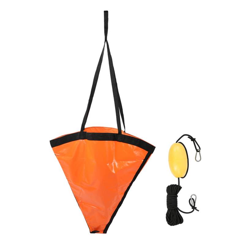 XIASABA 32 Zoll Hochleistungs -PVC Orange Boat Float Kit Yacht Gummi -Dinghy -Kajak -Kanu -Drift -Anker -Accessoire von XIASABA