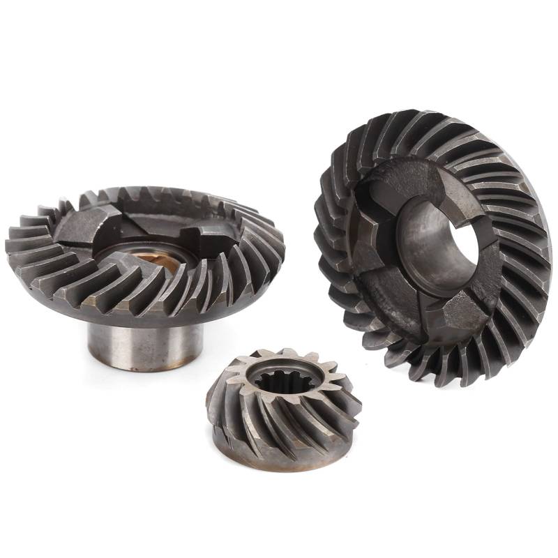 XIASABA 3PCS Marine Boat Motor Getriebe Spiral Kegel Kegelräder Set Außenborder Motor vorwärts und Rückwärtsgang T15 von XIASABA