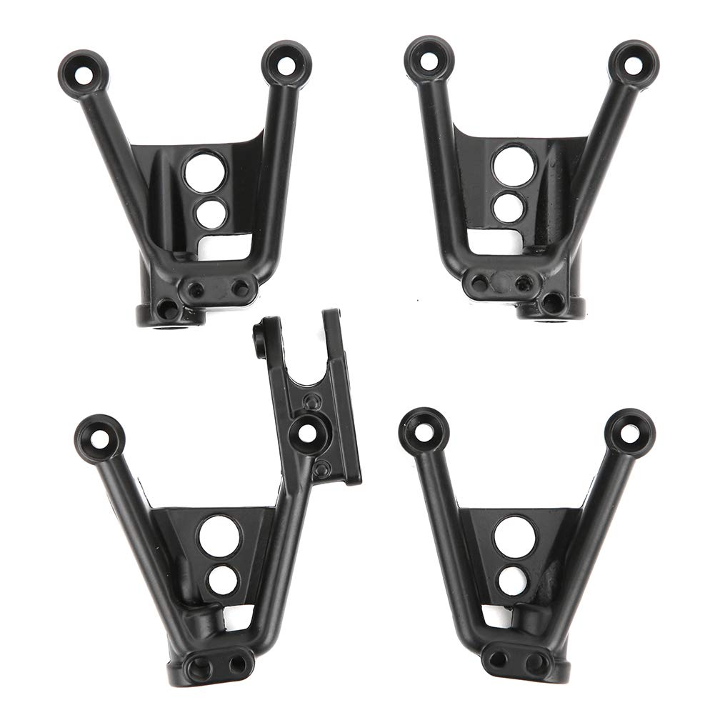 XIASABA 4 STÜCKE RC Auto Metall Stoßdämpfer Türme Halterung Passend für SCX10 II 90046 90047 1/10 RC Crawler von XIASABA