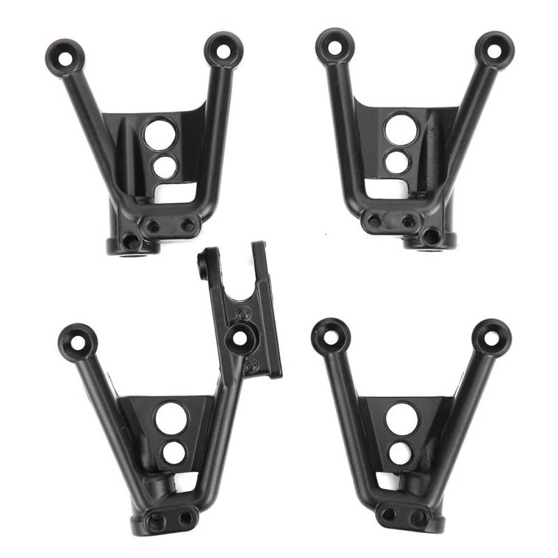 XIASABA 4 STÜCKE RC Auto Metall Stoßdämpfer Türme Halterung Passend für SCX10 II 90046 90047 1/10 RC Crawler von XIASABA