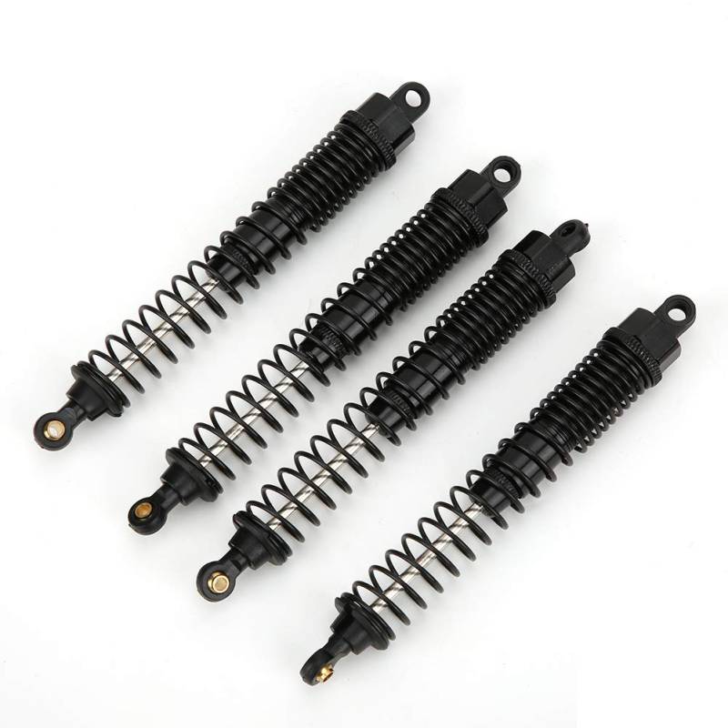 XIASABA 4-teiliges Metall-Universal-Stoßdämpfer-Modifikationszubehörteil für 1/10 RC-Automodell. Qualität. Lange Lebensdauer. Effektive Leistungsverbesserung. Professionelle von XIASABA