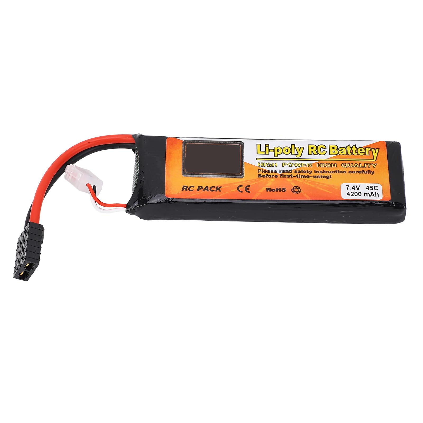 XIASABA 7,4V 4200MAH 45C 2S LIPO Batterie für FPV Rennsport -Drohne RC Flugzeug Quadcopter Hubschrauber Ein Hochleistungs -Lithiumpolymerbatterie mit Stecker XIASABA 7,4V 4200MAH 45C 2S LIPO Batterie für FPV Rennsport -Drohne RC Flugzeug Quadcopter Hubschrauber Ein Hochleistungs -Lithiumpolymerbatterie mit Stecker von XIASABA
