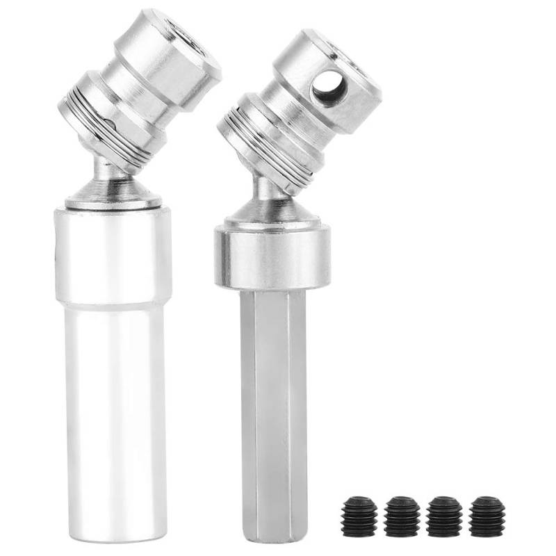 XIASABA ALUMINUM -LEGRUNG HINTERHEITEN -MENTER -SCHAFF FÜR WLTOYS 1/12 2423 RC -Autozubehör Titan 0025t (Silver 0025S) von XIASABA