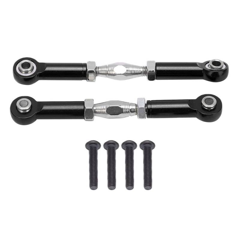 XIASABA ALUMINUM -Legierung starke robuste RC -Autozubehör für 1/7 Fernbedienungsauto 2,7 -Zoll -Arme rot (Schwarz) von XIASABA