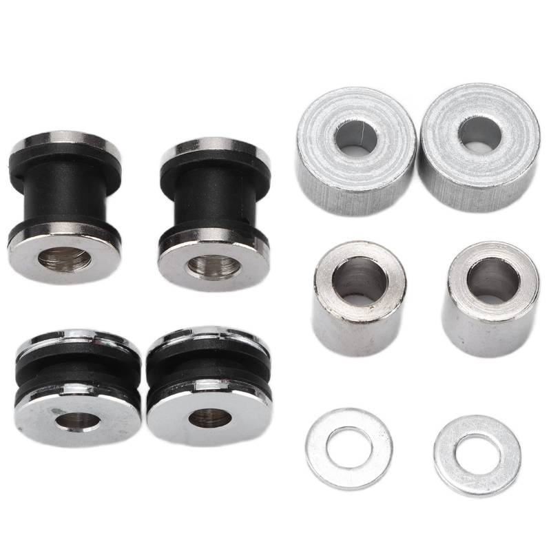 XIASABA Abnehmbarer Sissy Bar Docking Hardware Kit Teile Ersatz für Tourneen von 1997 bis 2008 Premium -Kunststoff- und Metallkonstruktion Schnellfreisetzungsdesign EAS von XIASABA