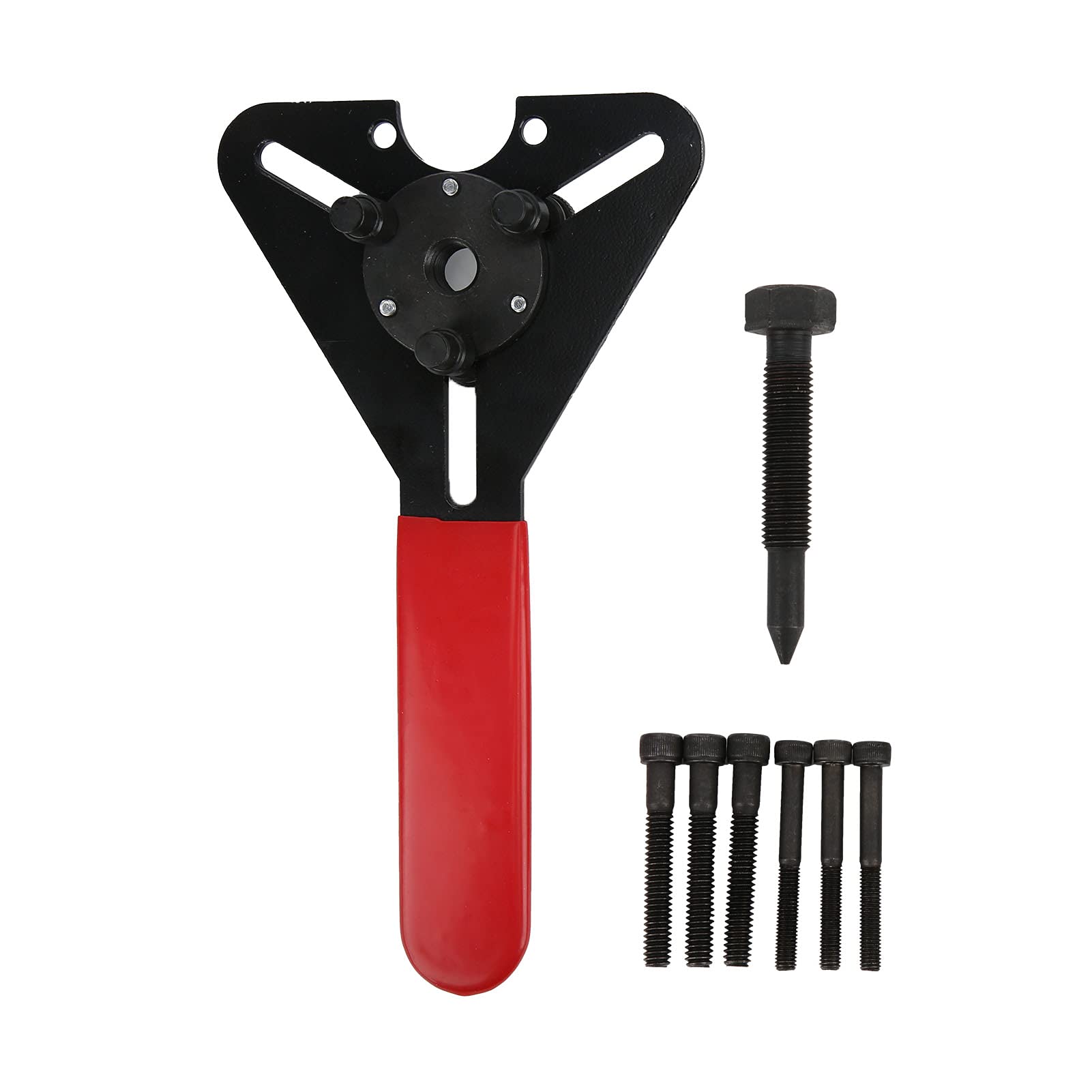 XIASABA -Auto Klimaanlage Kupplung Holding Tool R134A A C Reparatur Dual -Set -Schraubenschlüssel mit Premium -Metallmaterial Ergonomisches Design und 7 Bolzen für einfache Wartung XIASABA -Auto Klimaanlage Kupplung Holding Tool R134A A C Reparatur Dual -Set -Schraubenschlüssel mit Premium -Metallmaterial Ergonomisches Design und 7 Bolzen für einfache Wartung von XIASABA