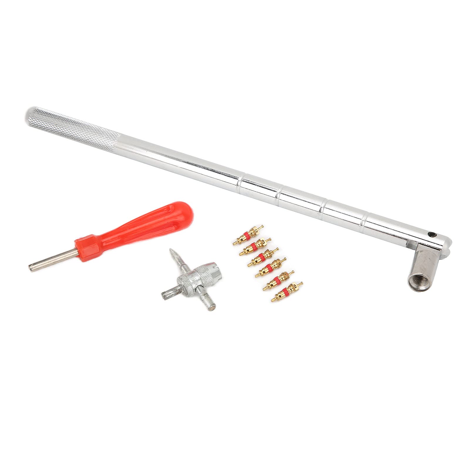 XIASABA Dieses 4 -in -1 -Fahrradventilersatzkit dient als effektive Lösung für die Installation und Entfernung von Reifventilen Es Wird mit Allen erforderlichen Werkzeugen XIASABA Dieses 4 -in -1 -Fahrradventilersatzkit dient als effektive Lösung für die Installation und Entfernung von Reifventilen Es Wird mit Allen erforderlichen Werkzeugen von XIASABA