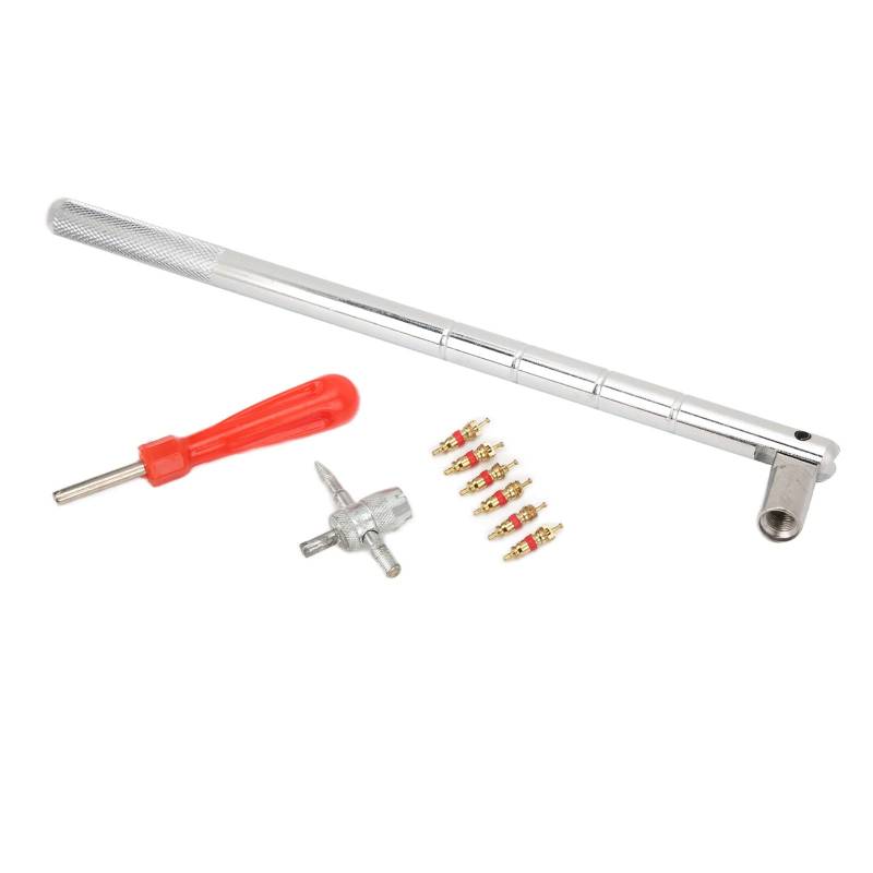 XIASABA Dieses 4 -in -1 -Fahrradventilersatzkit dient als effektive Lösung für die Installation und Entfernung von Reifventilen Es Wird mit Allen erforderlichen Werkzeugen von XIASABA
