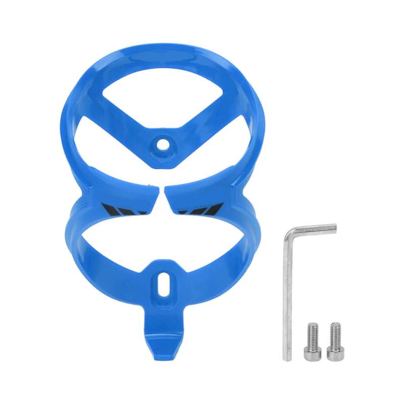XIASABA -Fahrradwasserflaschenhalter Polycarbonat Sitzpflegel Wasserflaschenhalter Adapter für Lange Reiten dunkelblau im Freien (Navy Blue) von XIASABA