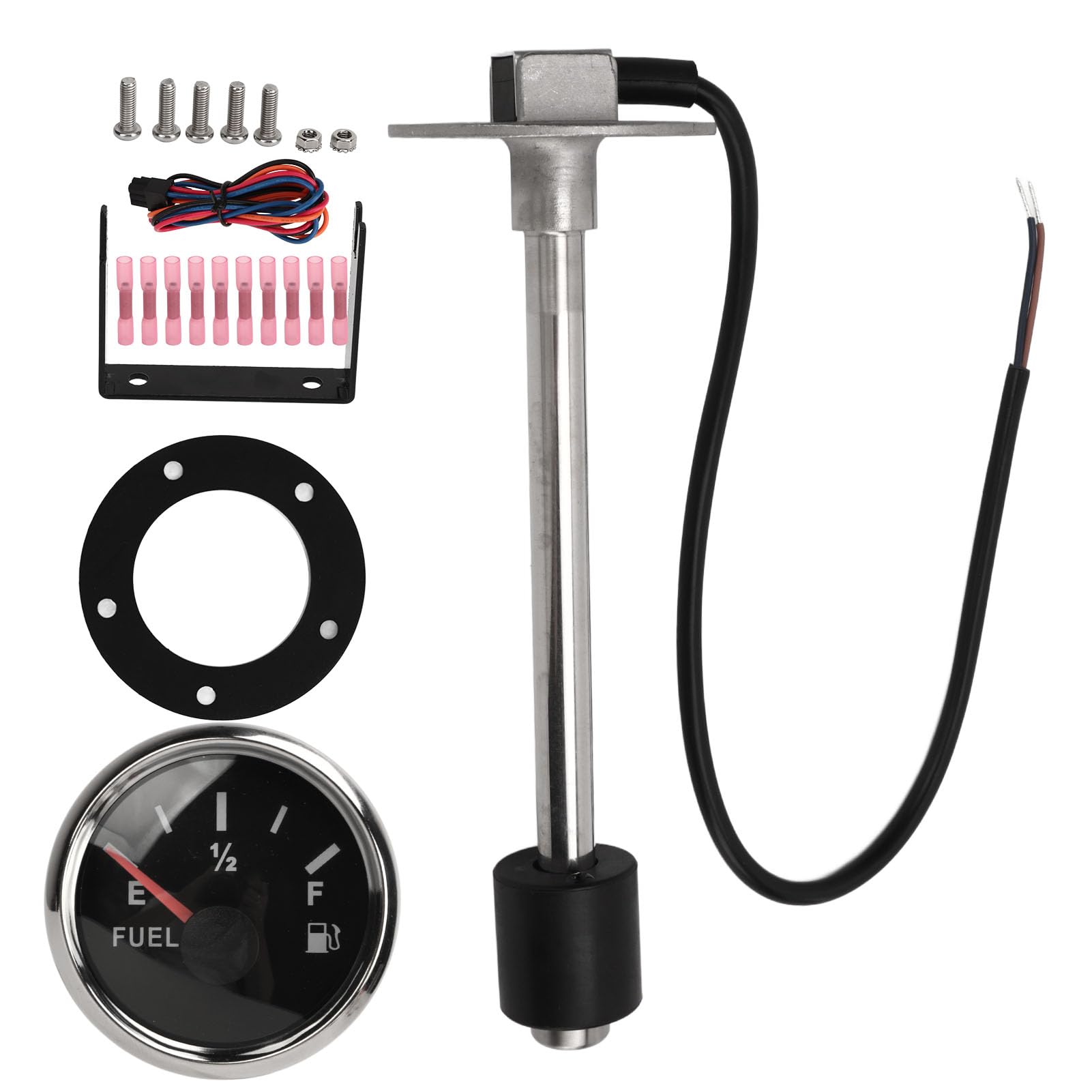 XIASABA Fuel Sender Unit Set with 52mm Fuel Gauge Offering Accurate Measurement Made of 316 Stainless Steel Ideal for Boat Car Truck and RV XIASABA Fuel Sender Unit Set with 52mm Fuel Gauge Offering Accurate Measurement Made of 316 Stainless Steel Ideal for Boat Car Truck and RV von XIASABA