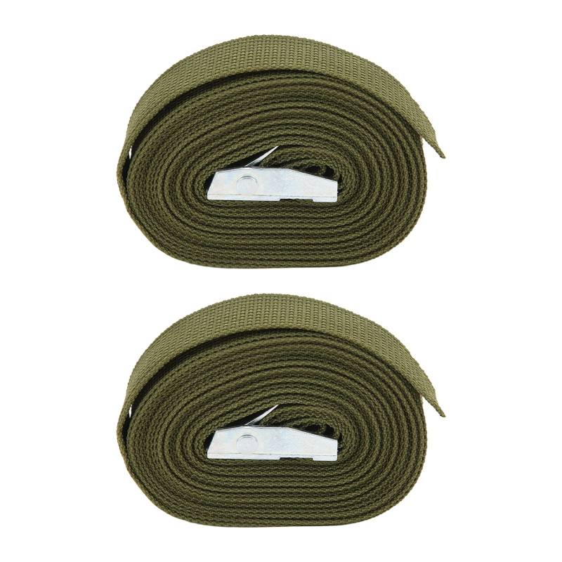 XIASABA -Gepäckriemen mit Zinklegungsschnalle und Dickes Gurtband einfach zu verwendende Bindegurte für Gepäckverpackungspalette Fixierung Transport 4m / 13.1ft (4m/13.1ft) von XIASABA