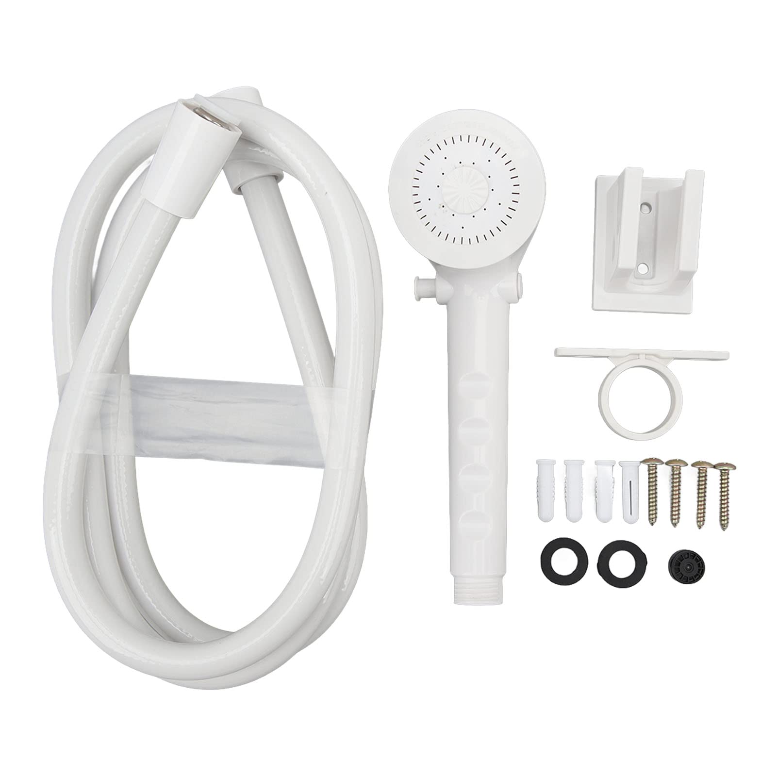 XIASABA Hand Held Shower Set with (White) von XIASABA